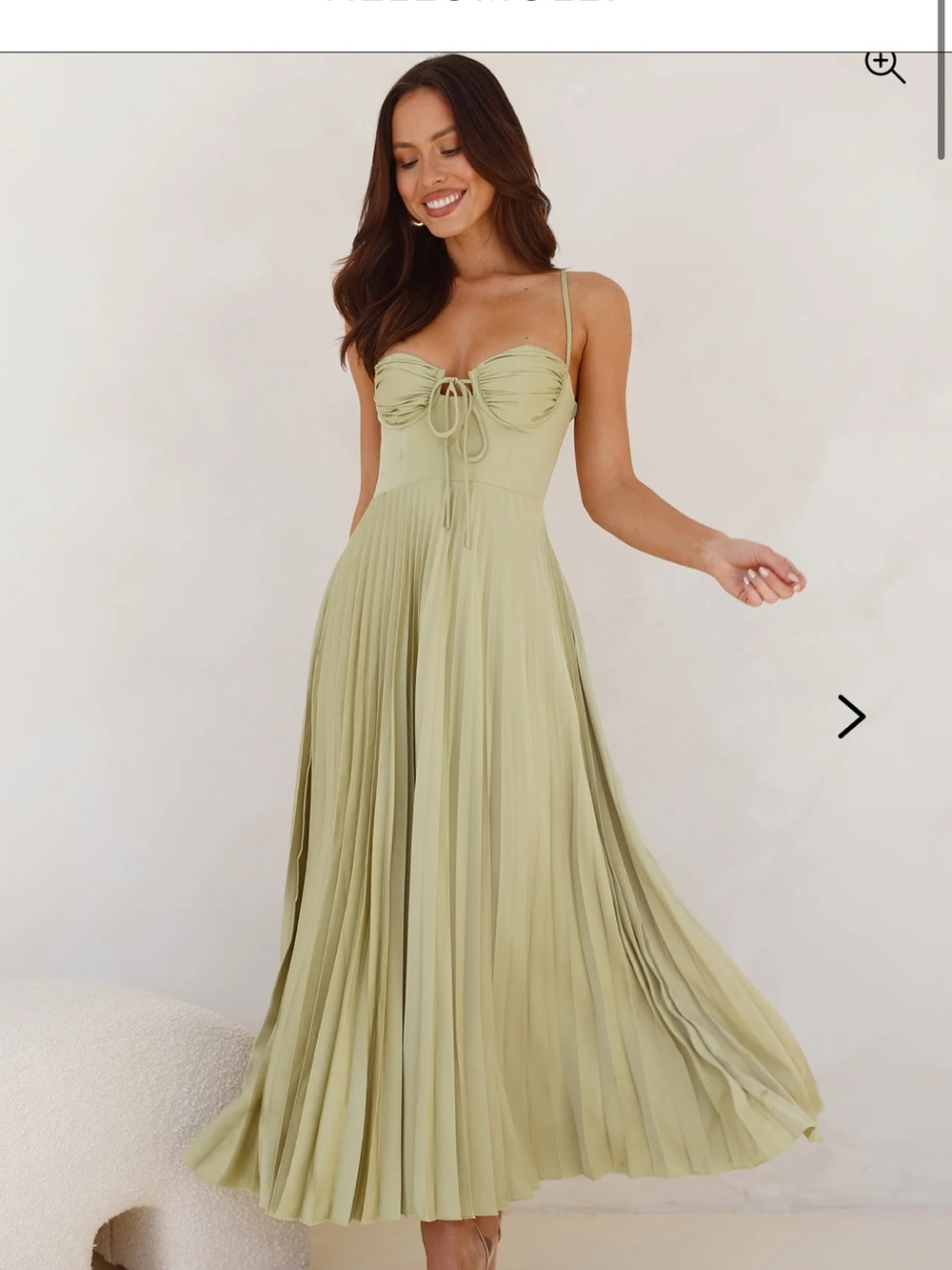 CLASSY LOVER MAXI DRESS GREEN - Picture 1 of 6
